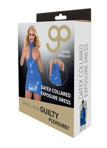 Guilty Pleasure Fetish Datex GPD-710009  kjole med kig til bare bryster.