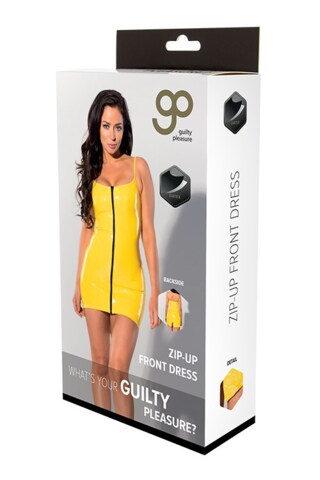 Guilty Pleasure Fetish Datex GPD-710015 sexy med lang lynlås foran.