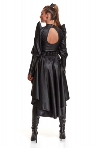 Nederdel fra Demoniq i elastisk øko wetlook.