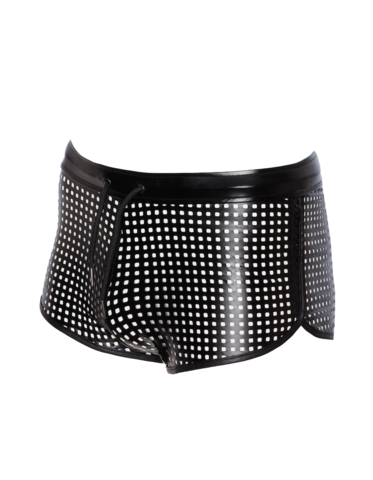 Boxershorts H079 fra Noir Handmade i Power wetlook med huller