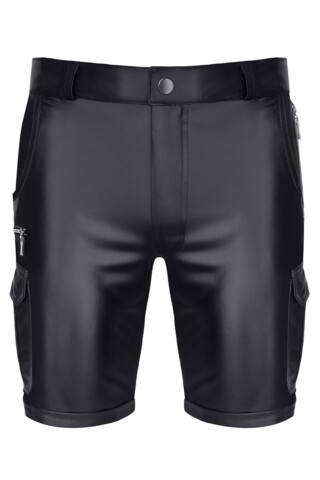 Shorts med mange lommer i wetlook fra Regnes Fetish Planet
