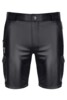 Shorts med mange lommer i wetlook fra Regnes Fetish Planet